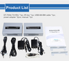 DTECH DT-7054 KVM Extender, 1920x1080@60HZ Resolution, Support IR Cycle Function, Built-in ESD Protection System, USB2.0, Up To 50 Meters, Silver | DT-7054(2ND)