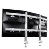 Newstar 91-LDT38C06 Six Screen Monitor Arm, Fits 17″ to 32″ Monitor, 8kg (Each) Max Weight, Individual VESA Plate Height Adjustment, Cable Management, Sliding Horizontal Bar, White | 91-LDT38C06