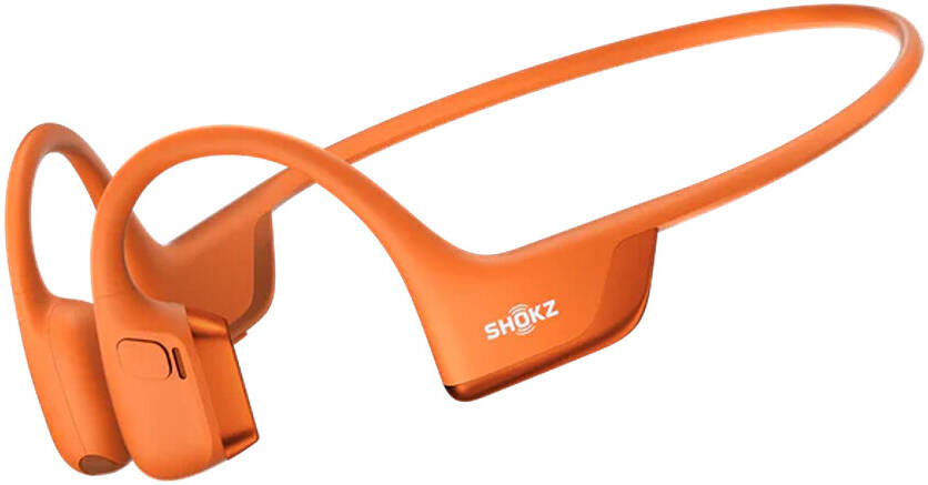 Shokz OpenRun Pro 2 Wireless Headphones, Bluetooth 5.3, Bone Conduction Technology, 12 Hours Battery Life, 101.3 dB Sensitivity, 150mAh Battery Capacity, Orange | S820-ST-OR