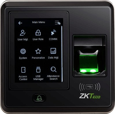 ZKTeco Time Attendance and access Control, TFT Color Display, USB-Host | P160