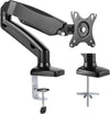 Newstar 91-LDT13C012E Monitor Arm, 17"-32" Curved Monitor, Up to 9kg Max Weight Capacity, Cable Management, 360° Rotary VESA Plate, Spring-Assisted Mechanism, Black | 91-LDT13C012E