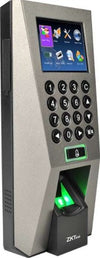 ZkTeco F18 Fingerprint Standalone Access Control and Time Attendance, 3rd Party Electric Lock, Door Sensor, Exit Button, Alarm Access Control Interface | F18