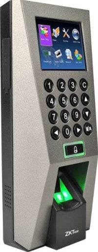 ZkTeco F18 Fingerprint Standalone Access Control and Time Attendance, 3rd Party Electric Lock, Door Sensor, Exit Button, Alarm Access Control Interface | F18