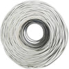 Safan UTP CAT6 Ethernet Cable, 0.96±0.1mm Insulation Diameter, HDPE Insulation Material, Cross+Nylon Wire, 5.9±0.2mm PVC Cable Diameter, 24 AWG Conductors, 305 Meters Length, Gray | SAF-24AWG