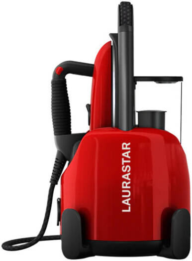 Laurastar Lift Original Red Portable Steam Generator Iron, Professional Garment Steamer with Hygienic Dry Steam, Fast Heat-Up & Vertical Steaming, Red | LS000.0804.501