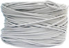 Safan UTP CAT6 Ethernet Cable, 0.96±0.1mm Insulation Diameter, HDPE Insulation Material, Cross+Nylon Wire, 5.9±0.2mm PVC Cable Diameter, 24 AWG Conductors, 305 Meters Length, Gray | SAF-24AWG