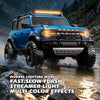 Azeon Hstar R22 RTR 1/12 2.4G 4WD RC Cars, RocK Crawler Off-Road Climbing Truck, Full Proportional Control LED Light Metal Gear Drive Shaft Vehicles Models Toys, Red | R22 RTR