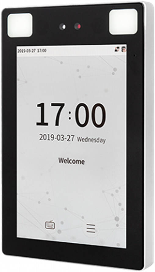 ZKTeco ProFace X P Facial & Palm Biometric Terminal, 30K Faces/5K Palms, 8" Touch, 0.3s Speed, IP68, Mask Detection, -30~60°C Access Control | ProFaceX-P