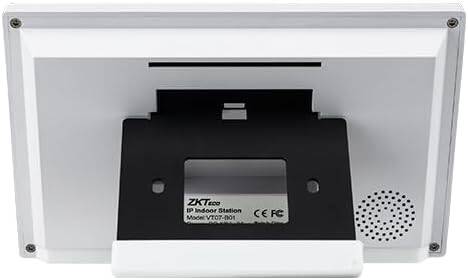 ZKTeco VT07-B01 Smart IP Video Intercom/Indoor Monitor With 7 LCD Touch Screen,RJ45 Port & Support upto 128GB micro TF card