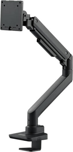 Newstar 91-LDT69C012 Counterbalance Monitor Arm, Fits 17" to 49" Flat & Curved Monitor, Up to 20kg Max Weight Capacity, 75x75 & 100x100 VESA, Tilt, Swivel, Screen Rotation, Black | 91-LDT69C012