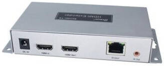 DTECH DT-7084A HDMI 2.0 KVM Extender, 4K@60Hz Resolution, signal 3dB Gain, Anti-Lightning, Dust-Proof, Anti-Static, CAT 5e/6e Cable, USB, Up To 60 Meters, Silver | DT-7084A(GS)