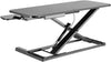 NEWSTAR Standing Desk Converter, Adjustable Sit to Stand Desk Riser, (90 x40 cm) - Durable Steel Frame, Up to 15 Kg Load Capacity, Custom Comfort Settings - Black | 91-DWS3402N