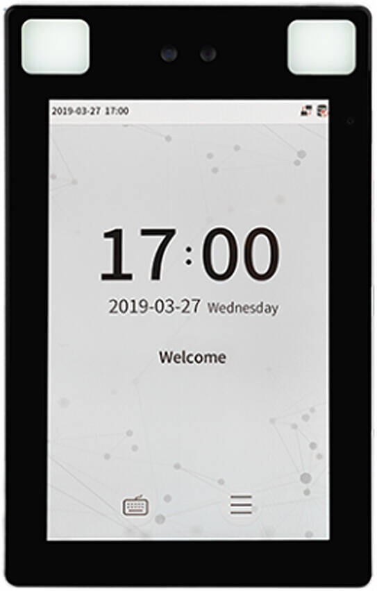 ZKTeco ProFace X P Facial & Palm Biometric Terminal, 30K Faces/5K Palms, 8" Touch, 0.3s Speed, IP68, Mask Detection, -30~60°C Access Control | ProFaceX-P