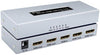 DTECH DT-7144A HDMI Splitter 1x4, Supports 4Kx2K 30Hz Resolution, 340MHz/3.4Gbps Signal Bandwidth, EDID Automatic Recognition, Signal Connection Indicator, Silver | DT-7144A