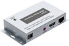DTECH DT-7078 POC HDMI Extender, Resolution Up to 1080P@60Hz, Automatic Balancing System, Built-in ESD Electrostatic Protection Circuit, Up to 100 Meters, Silver | DT-7078