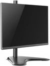 Newstar 91-LDT12T01 Single Monitor Stand, Fits 32" Regular & 38" Ultrawide Screen, Up to 8kg Max Weight, Freestanding VESA Steel, Adjustable Height, Tilt, Swivel, Rotation, Black | 91-LDT12T01