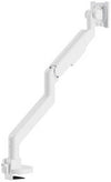 Newstar 91-LDT92C012 Monitor Arm, Fits 24" to 57" Monitor, Up to 27kg Max Weight Load Capacity, Detachable VESA Plate, Built-in Spring Tension Mechanism, 180° Rotation Stop, White | 91-LDT92C012