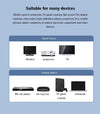 DTECH DT-7212 HDMI 2.0 Splitter, 4K@60Hz Resolution, 18Gbps Bandwidth, HDCP2.2, Intelligent EDID, Support HDR, Support EDID, 300m Transmission Distance, Silver | DT-7212