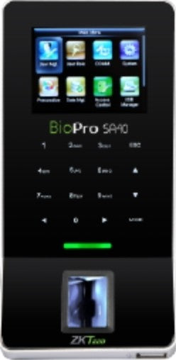 ZKTeco BioPro SA40 Fingerprint Access Control Terminal, BioID Sensor/ SilkID Sensor, Door Sensor, Exit Button, Alarm Control Interface | SA40