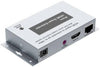 DTECH DT-7078 POC HDMI Extender, Resolution Up to 1080P@60Hz, Automatic Balancing System, Built-in ESD Electrostatic Protection Circuit, Up to 100 Meters, Silver | DT-7078