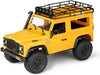 Azeon MN Model MN98 1/12 4WD Rock Crawler Off-road RC Climbing RC Cars, 280 Brushed Motor, Proportional Throttle & Steering, LED Light Function, Approach Angle 59°, Yellow | MN98