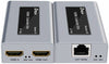 DTECH DT-7053 HDMI Single Cable Extender, 1080P @ 60hz Resolution, 225MHz Bandwidth, Up To 60 Meters Transmission Distance, Silver | DT-7053