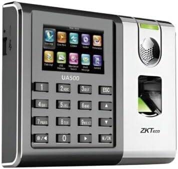 ZKTeco UA500 Biometric Time & Attendance Terminal With a 3-inch Color TFT Display(Finger+Card+Pin+LAN)