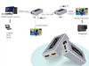 DTECH DT-7053 HDMI Single Cable Extender, 1080P @ 60hz Resolution, 225MHz Bandwidth, Up To 60 Meters Transmission Distance, Silver | DT-7053
