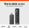 Amazon Fire TV Stick 4K Max 2nd Gen Remote, Quad-core 2.0GHz, Dolby Vision.Atmos, 16GB Storage, HDR10+, Smart Home, Bluetooth 5.2 + BLE, Wi-Fi 6E, Alexa Voice, Black | 4KMAX -2025