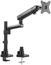 Newstar 91-LDT20C012P Pole Monitor Mount, Fits 17" to 32" Screen, Up to 8kg Max Weight Capacity, Built-in Spring Tension Gauge, Detachable VESA Plate, Spring-Assisted Mechanism, Black | 91-LDT20C012P