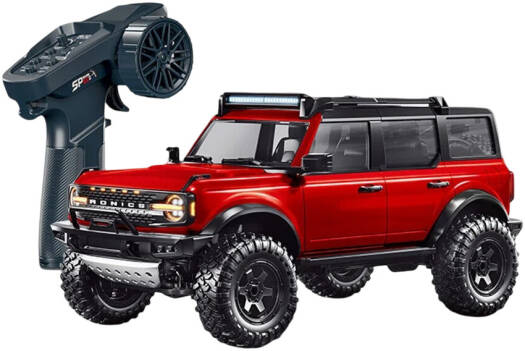 Azeon Hstar R22 RTR 1/12 2.4G 4WD RC Cars, RocK Crawler Off-Road Climbing Truck, Full Proportional Control LED Light Metal Gear Drive Shaft Vehicles Models Toys, Red | R22 RTR